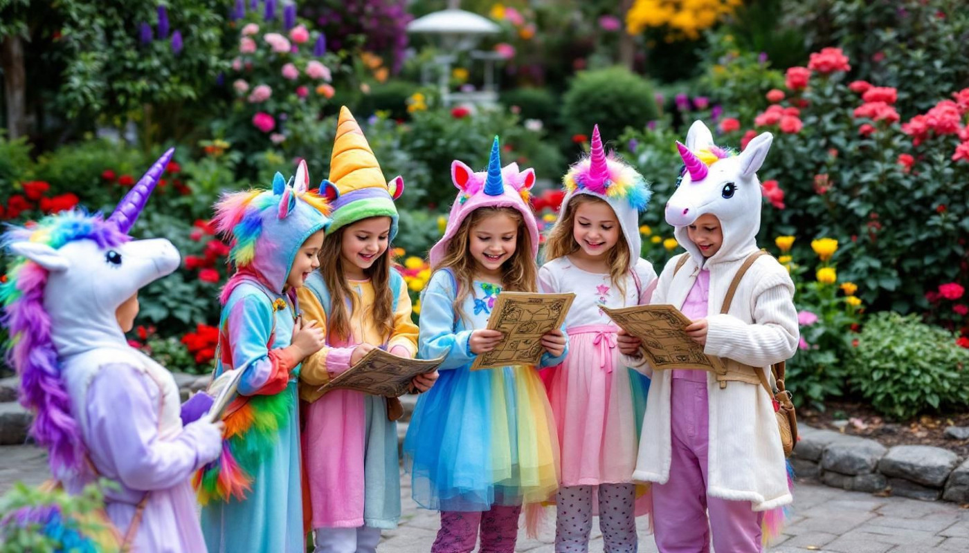 Comment organiser une chasse au trésor sur le thème des licornes pour enfants ?
